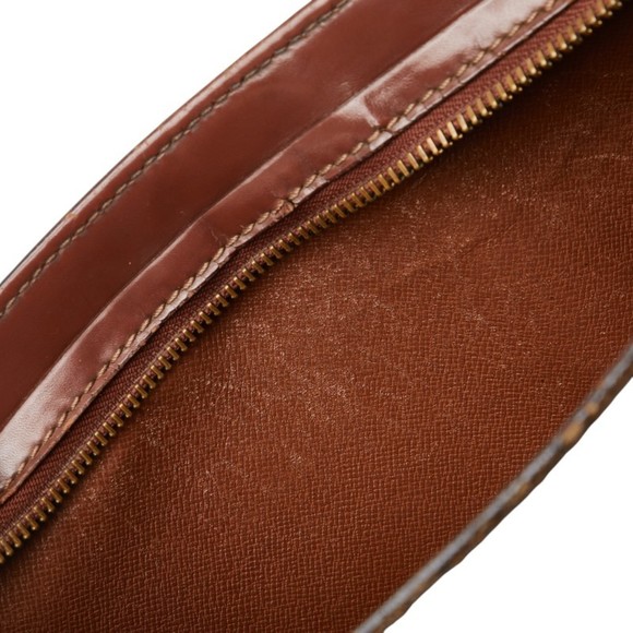 Louis Vuitton Monogram Pochette Homme Second Bag Clutch M51795 Brown PVC - Picture 8 of 10